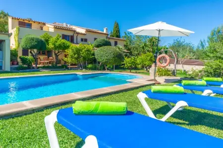 Villa Marina à Pollença, piscine privée 8x4m : photo 2