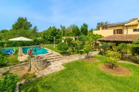 Villa Marina à Pollença, piscine privée 8x4m : photo 5