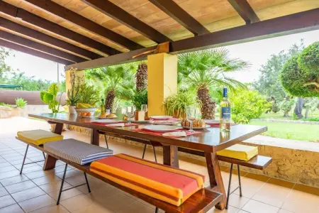 Villa Marina à Pollença, piscine privée 8x4m : photo 6