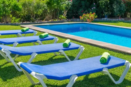 Villa Marina à Pollença, piscine privée 8x4m : photo 28