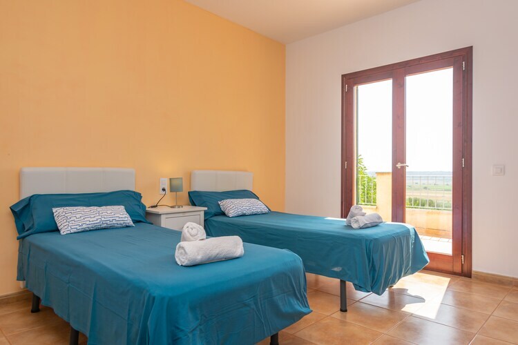 Villa Son Puça à Pétra : piscine privée et jardin sportif - Photo 23