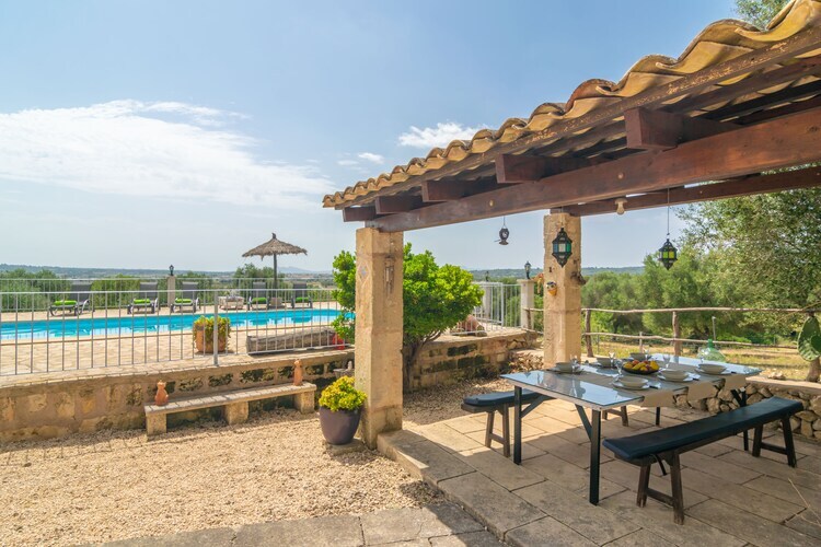 Villa Son Puça à Pétra : piscine privée et jardin sportif - Photo 35