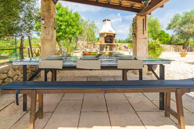 Villa Son Puça à Pétra : piscine privée et jardin sportif - Photo 37