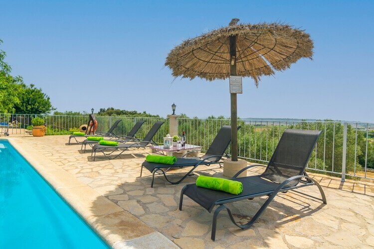 Villa Son Puça à Pétra : piscine privée et jardin sportif - Photo 48