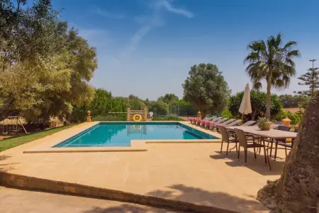 Villa Ses Angoixes - Piscine et tennis aux Baléares : photo 2