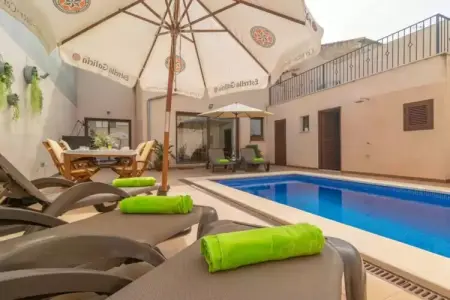 Villa Placeta à Sa Pobla, 5 chambres et piscine eau salée : photo 6