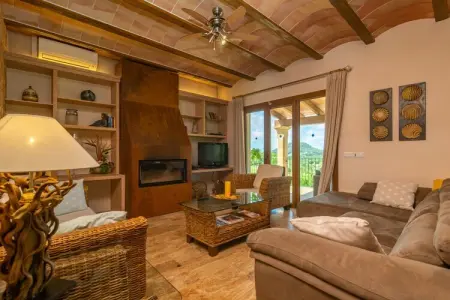 Villa S'albarcoquer – Piscine débordement et jacuzzi : photo 6