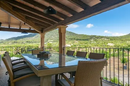 Villa S'albarcoquer – Piscine débordement et jacuzzi : photo 20