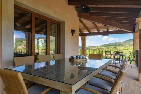 Villa S'albarcoquer – Piscine débordement et jacuzzi : photo 21