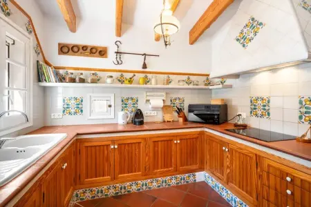 N'antiga, villa à Sant Lluís avec piscine d'eau salée : photo 2