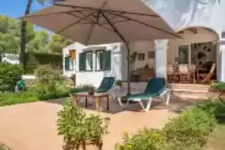 N'antiga, villa à Sant Lluís avec piscine d'eau salée : photo 20