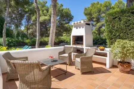 N'antiga, villa à Sant Lluís avec piscine d'eau salée : photo 21
