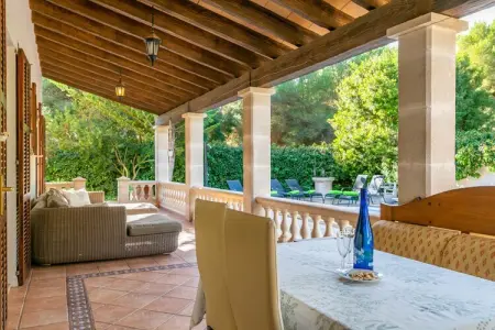 Villa Pomeres 9 à Sa Coma, piscine privée et ping-pong : photo 24