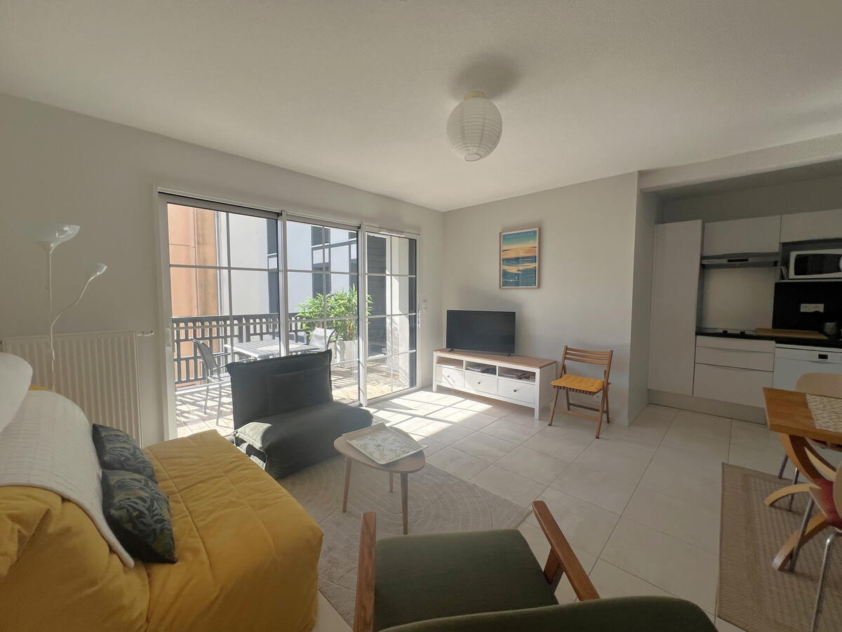 Appartement 4 pers. Arcachon : terrasse 9m², parking - Photo 11