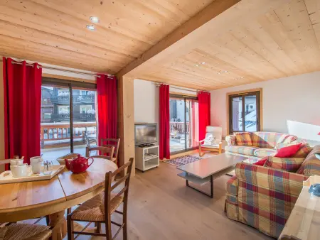 Location appartement à Megève, Appartement 3 chambres avec terrasse au cœur de Megève