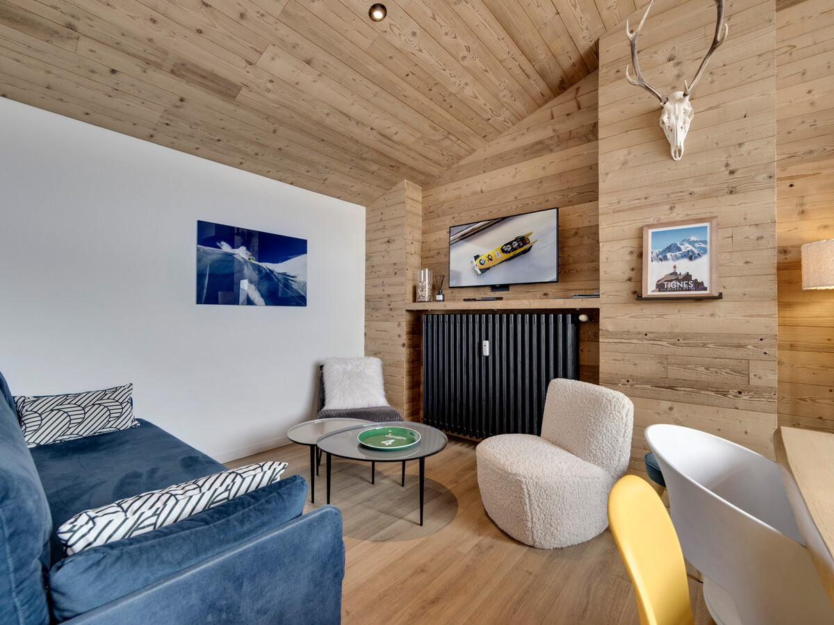 Appartement 3 pièces rénové à Tignes, balcon sud, 4e étage - Photo 7