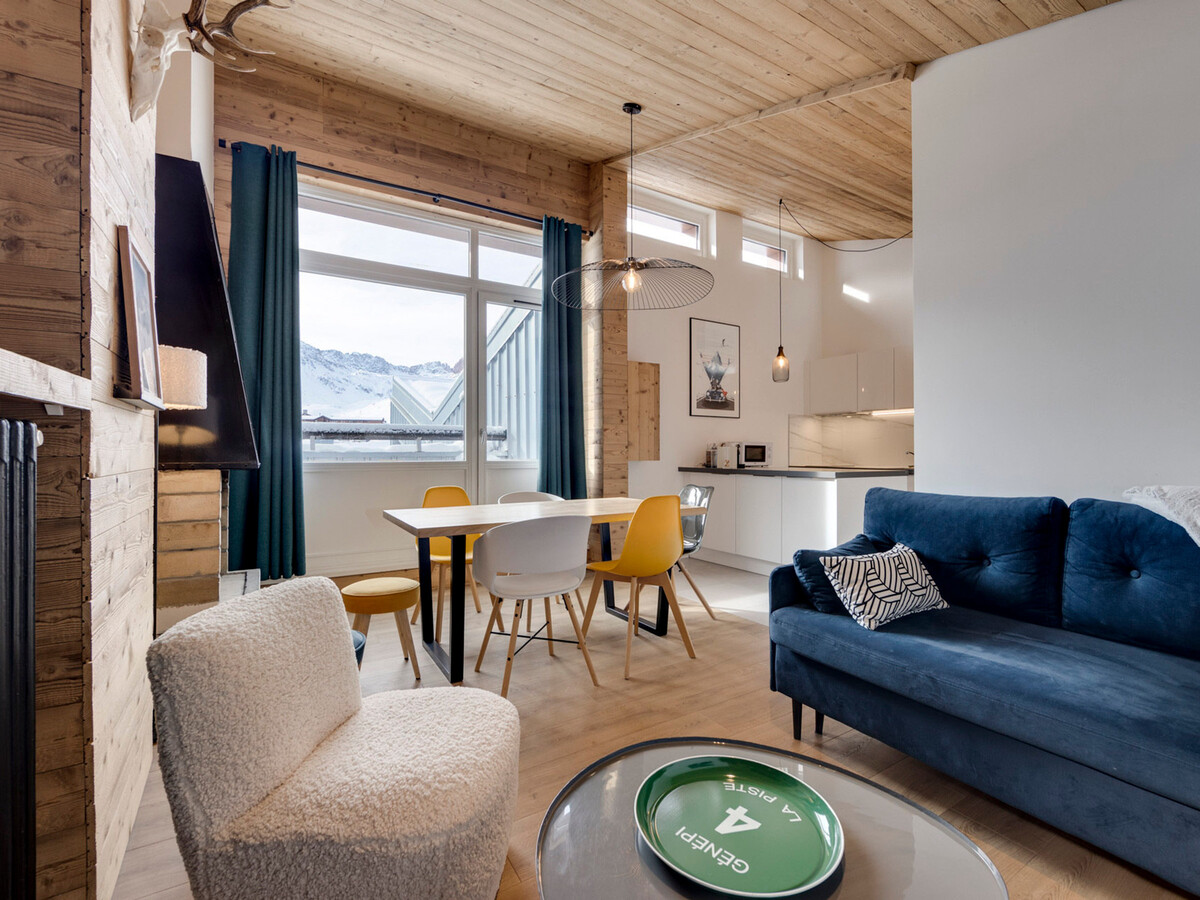 Appartement 3 pièces rénové à Tignes, balcon sud, 4e étage - Photo 8