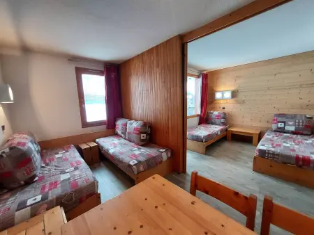 Location appartement à La Plagne Tarentaise, Studio divisible cosy, 4 pers, skis aux pieds