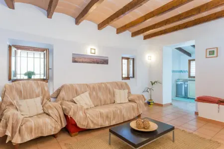 Ca'n Pou Vell, villa 8 pers. piscine à Búger : photo 2