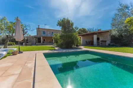 Ca'n Pou Vell, villa 8 pers. piscine à Búger : photo 8