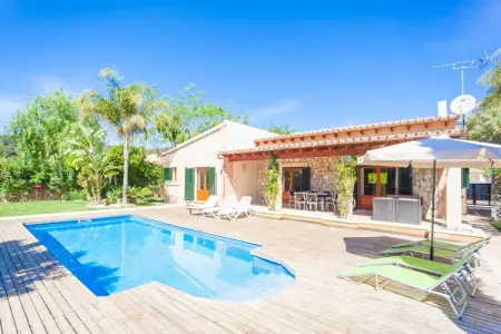 Villa Correfoc avec piscine 9x4m à Crestatx : photo 6