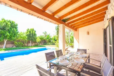 Villa Correfoc avec piscine 9x4m à Crestatx : photo 8
