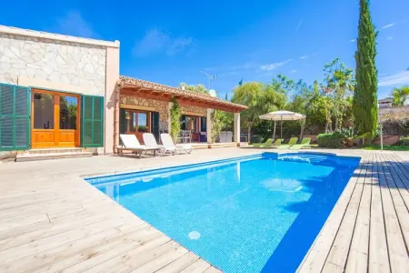 Villa Correfoc avec piscine 9x4m à Crestatx : photo 10