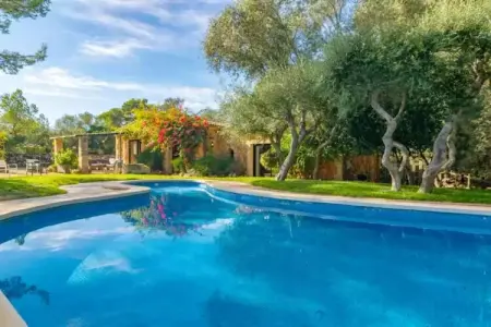 Villa Garriga D'alcudiola, piscine privée aux Baléares : photo 9