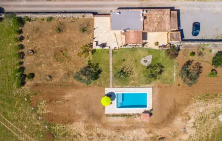 Sa Padrineta, villa de pierre avec piscine à Canyamel : photo 14