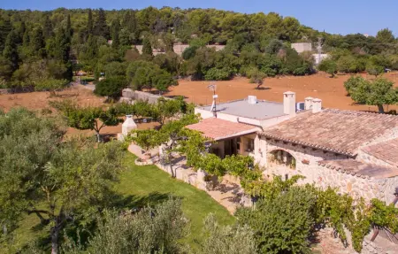 Sa Padrineta, villa de pierre avec piscine à Canyamel : photo 17