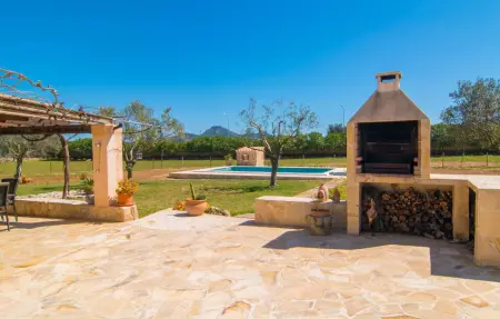Sa Padrineta, villa de pierre avec piscine à Canyamel : photo 19
