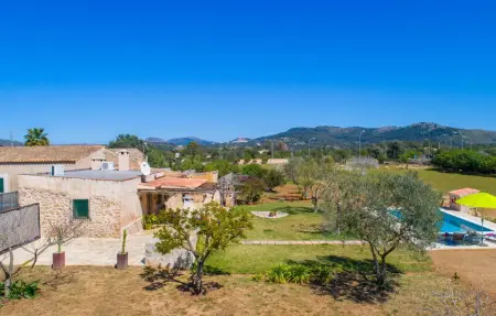 Sa Padrineta, villa de pierre avec piscine à Canyamel : photo 23