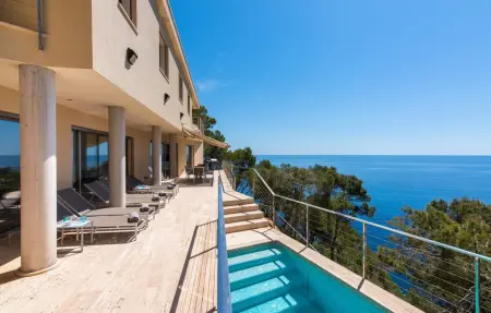 Villa S'Estoneta – 10 pers., vue mer, piscine chauffée : photo 3