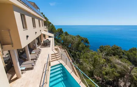 Villa S'Estoneta – 10 pers., vue mer, piscine chauffée : photo 10