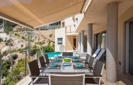 Villa S'Estoneta – 10 pers., vue mer, piscine chauffée : photo 15