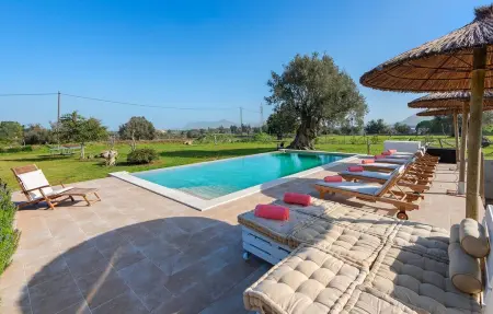 Morell Nou – Finca 8 personnes avec vue mer à Pollença : photo 3