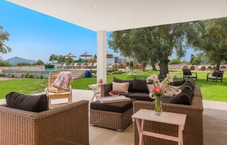 Morell Nou – Finca 8 personnes avec vue mer à Pollença : photo 5