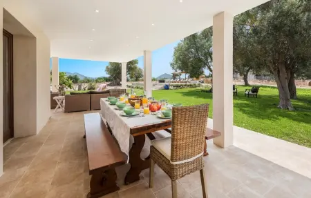 Morell Nou – Finca 8 personnes avec vue mer à Pollença : photo 16