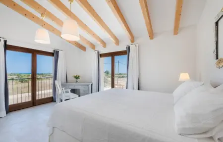 Morell Nou – Finca 8 personnes avec vue mer à Pollença : photo 24