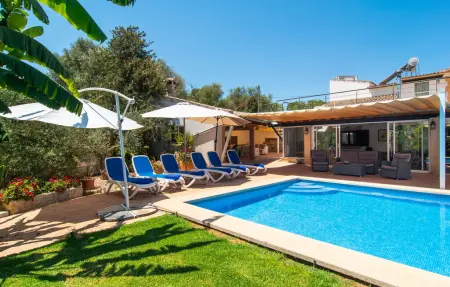 Can Tomeu de Llubi – Maison 6 pers. avec piscine 10m : photo 12