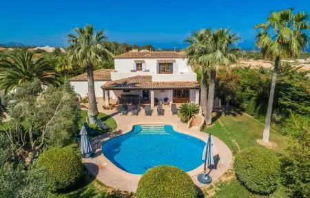 Ca Na Bora, maison 6 pers. avec piscine à Portocolom : photo 2
