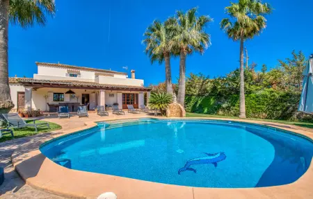 Ca Na Bora, maison 6 pers. avec piscine à Portocolom : photo 4