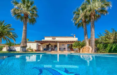 Ca Na Bora, maison 6 pers. avec piscine à Portocolom : photo 7