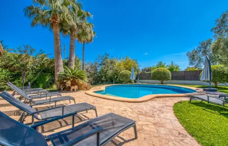 Ca Na Bora, maison 6 pers. avec piscine à Portocolom : photo 8