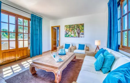 Ca Na Bora, maison 6 pers. avec piscine à Portocolom : photo 32
