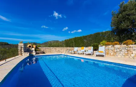 Son Galta – Villa vue mer avec piscine à Cala Millor : photo 12