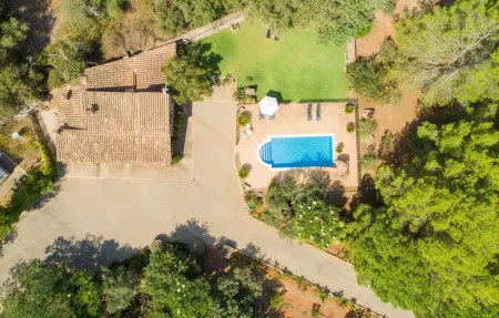 Son Rossinyol, maison en pierre avec piscine à Llubí : photo 10