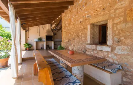 Son Rossinyol, maison en pierre avec piscine à Llubí : photo 19