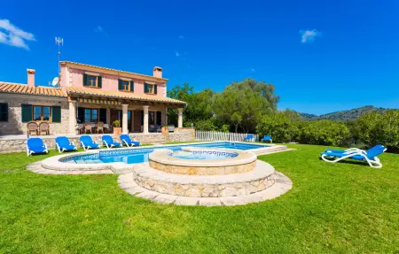 Es Corto, villa majorquine 10 pers. vue montagnes : photo 4