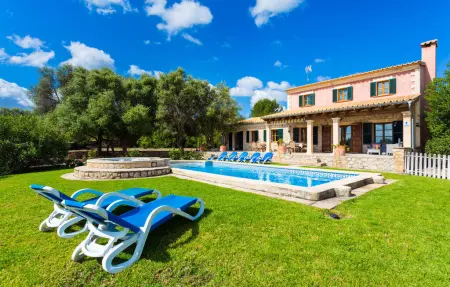 Es Corto, villa majorquine 10 pers. vue montagnes : photo 5